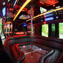 Our VIP rental party bus in Toronto